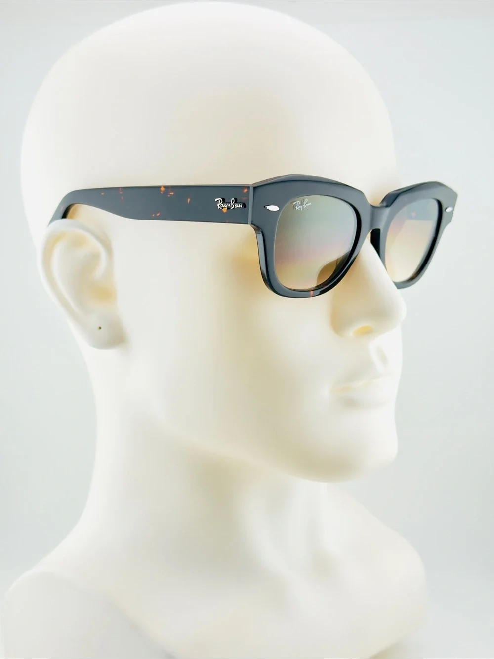 Ray-Ban State Street Women’s Sunglasses RB2186 Polished Havana Frame Brown Lens